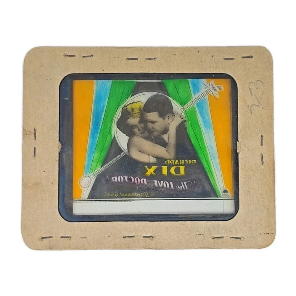 Magic Lantern Glass Slide Movie Richard Dix 